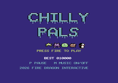 Chilly Pals — Commodore 64 runtime screenshot 1