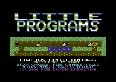 Little Programs — Commodore 64 runtime screenshot 1