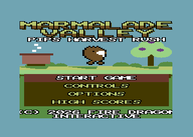 Marmalade Valley — Commodore 64 runtime screenshot 1