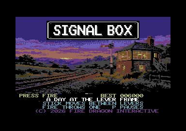 Signal Box — Commodore 64 runtime screenshot 1