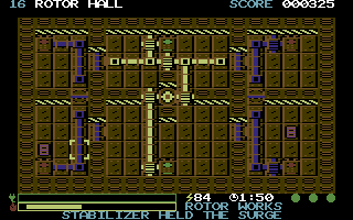 Critical Grid — Commodore 64 runtime screenshot 4