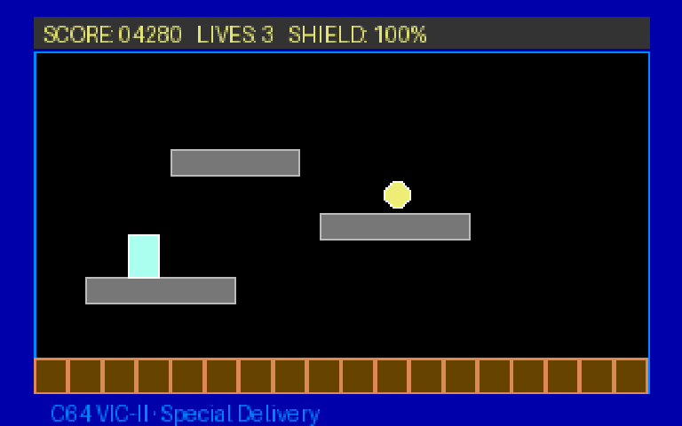 Special Delivery — Commodore 64 runtime screenshot 1
